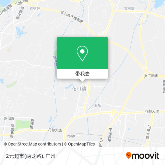 2元超市(两龙路)地图