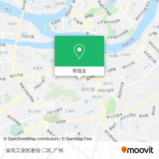金坑工业区港信-二区地图