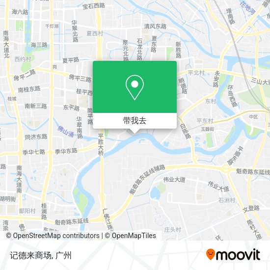 记德来商场地图