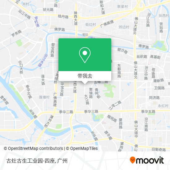 古灶古生工业园-四座地图