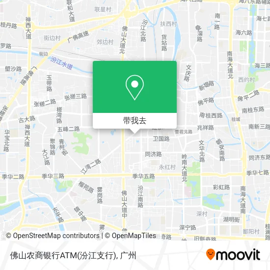 佛山农商银行ATM(汾江支行)地图