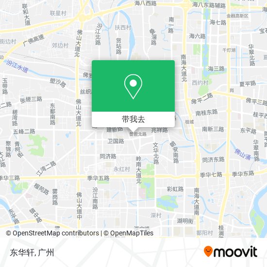 东华轩地图