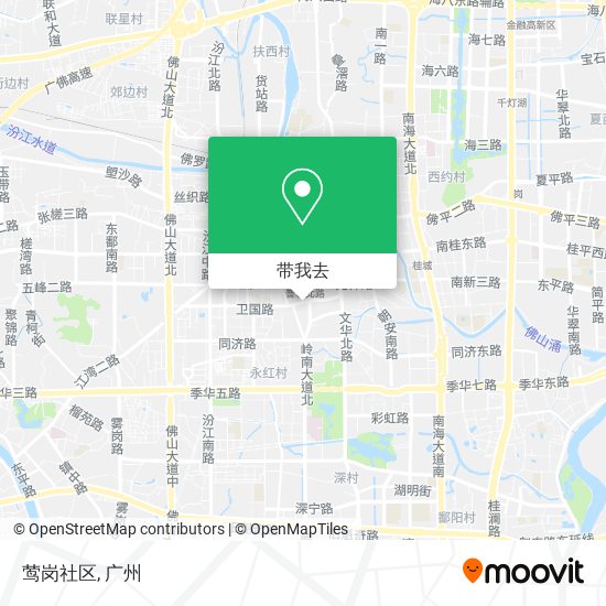 莺岗社区地图
