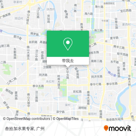 叁拾加水果专家地图