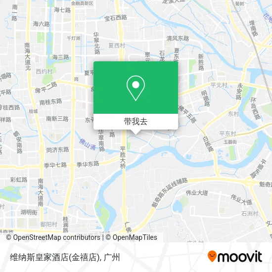 维纳斯皇家酒店(金禧店)地图