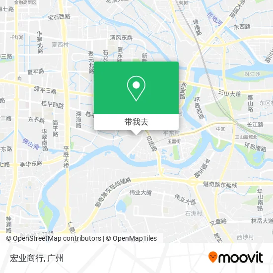 宏业商行地图