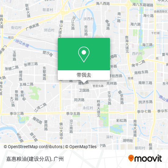 嘉惠粮油(建设分店)地图