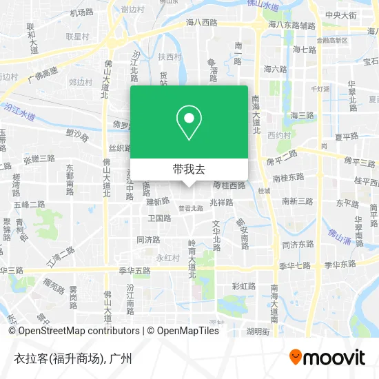 衣拉客(福升商场)地图