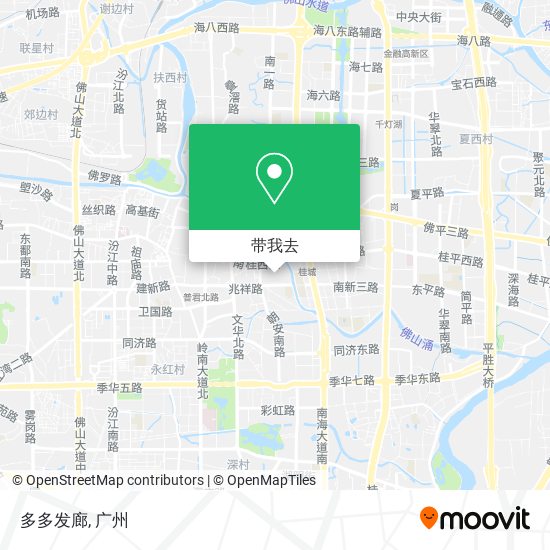 多多发廊地图