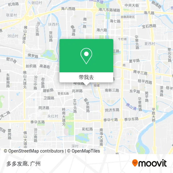 多多发廊地图
