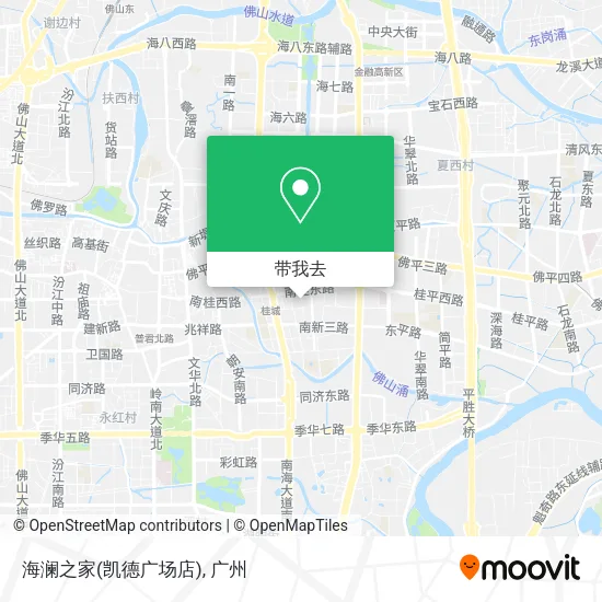 海澜之家(凯德广场店)地图