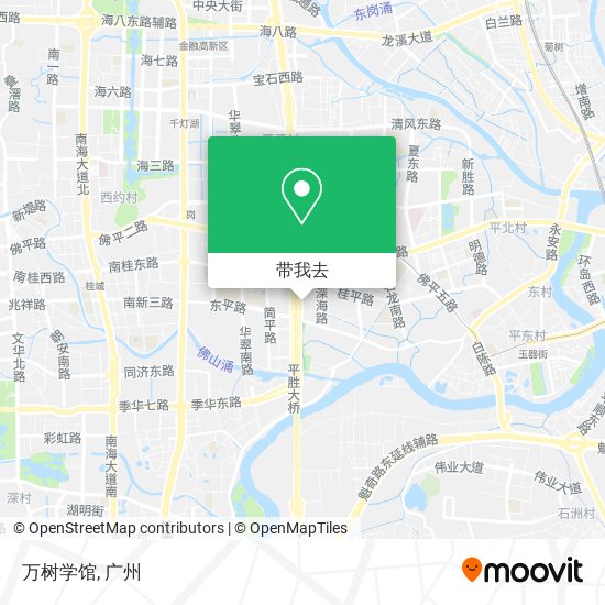万树学馆地图