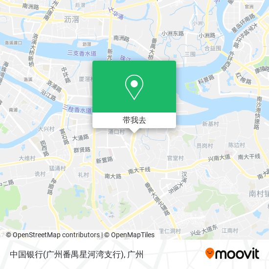中国银行(广州番禺星河湾支行)地图