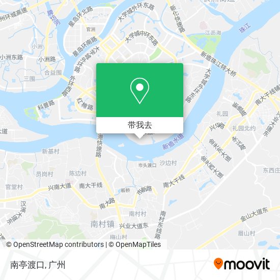 南亭渡口地图