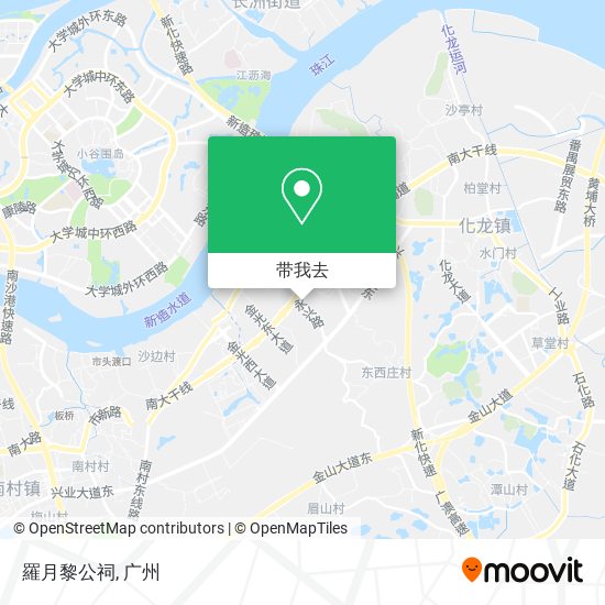 羅月黎公祠地图