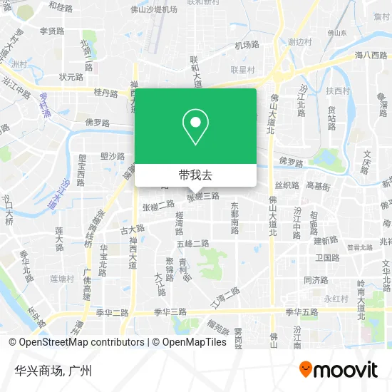 华兴商场地图