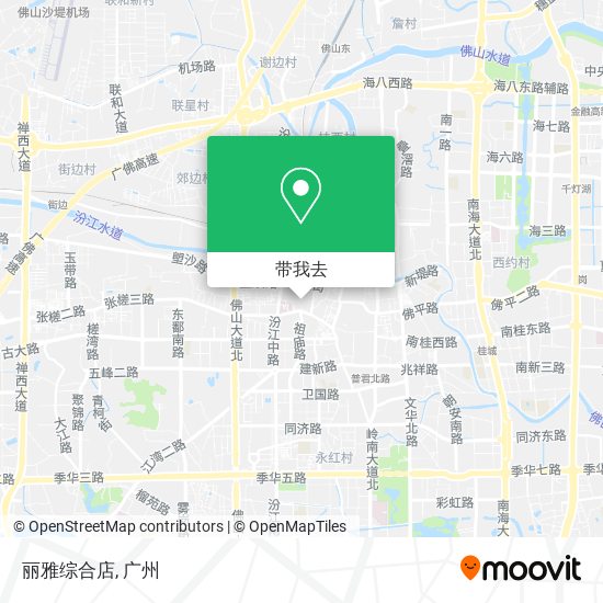 丽雅综合店地图