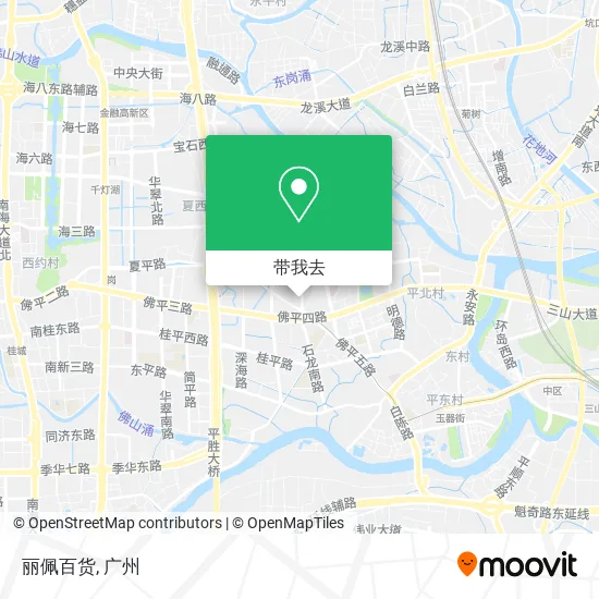 丽佩百货地图