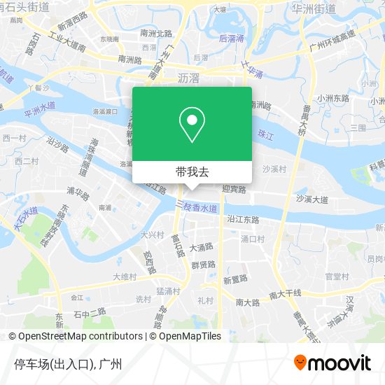 停车场(出入口)地图