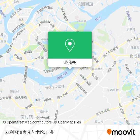 麻利明清家具艺术馆地图