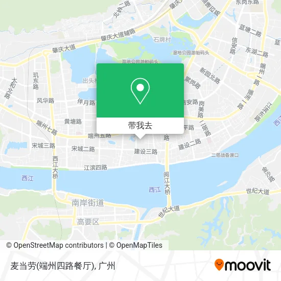 麦当劳(端州四路餐厅)地图