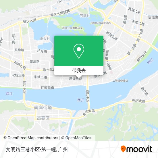 文明路三巷小区-第一幢地图