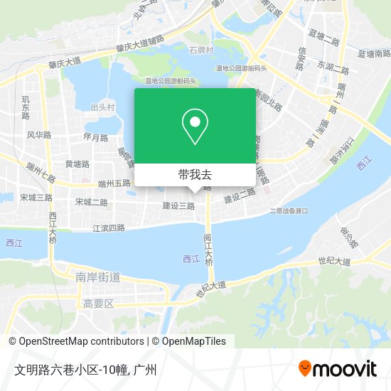 文明路六巷小区-10幢地图