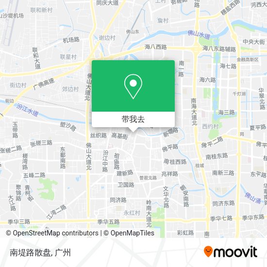 南堤路散盘地图