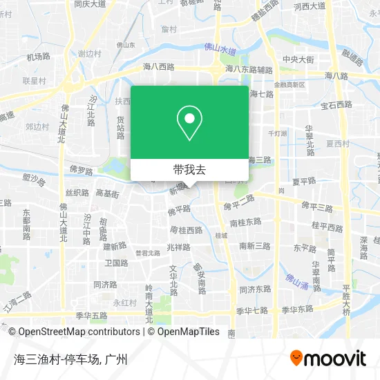 海三渔村-停车场地图
