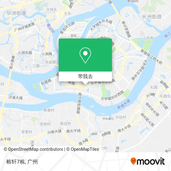 榕轩7栋地图