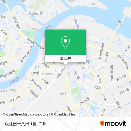 双桂园十八街-1幢地图