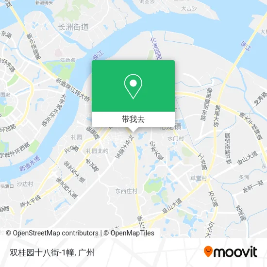 双桂园十八街-1幢地图