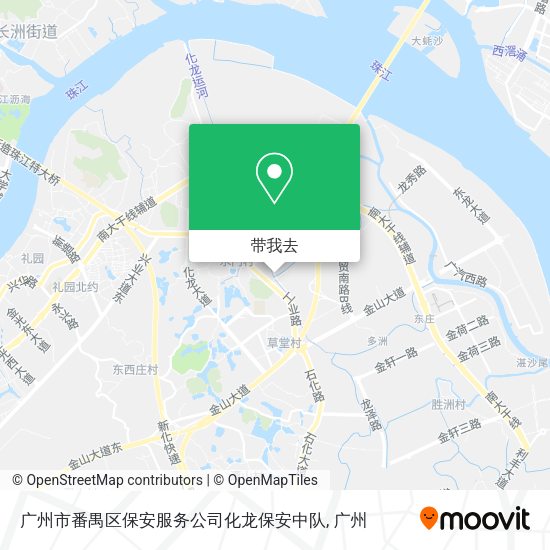 广州市番禺区保安服务公司化龙保安中队地图
