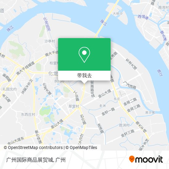 广州国际商品展贸城地图
