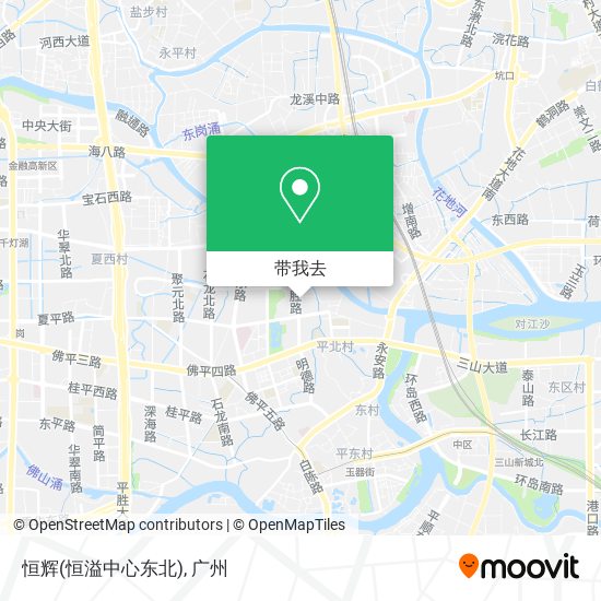 恒辉(恒溢中心东北)地图