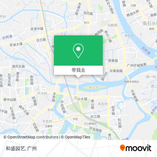 和盛园艺地图