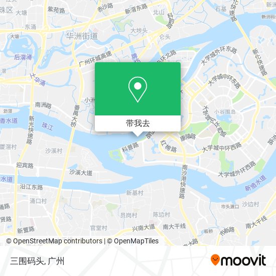 三围码头地图
