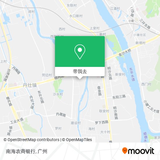 南海农商银行地图