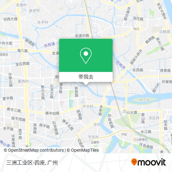 三洲工业区-四座地图