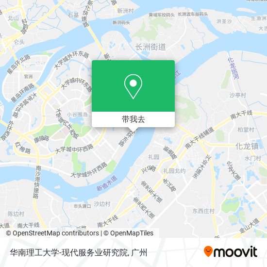 华南理工大学-现代服务业研究院地图