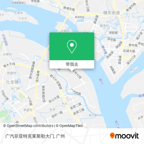 广汽菲亚特克莱斯勒大门地图