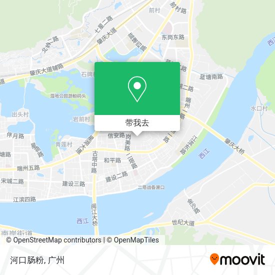 河口肠粉地图