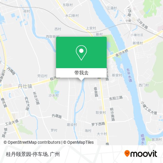 桂丹颐景园-停车场地图