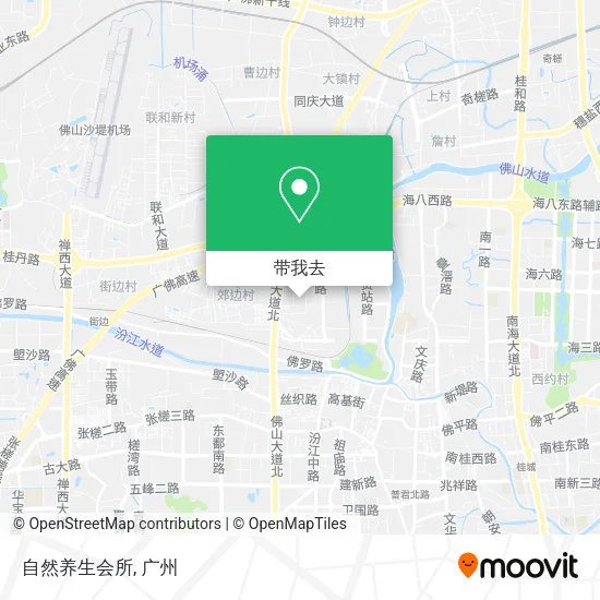自然养生会所地图
