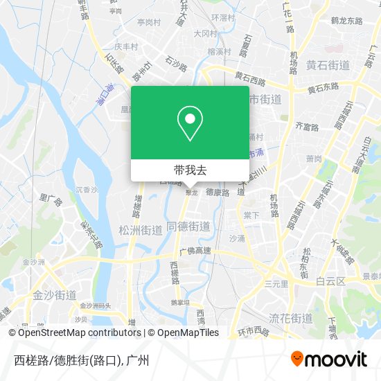 西槎路/德胜街(路口)地图