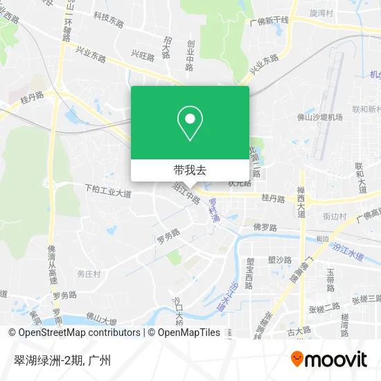 翠湖绿洲-2期地图