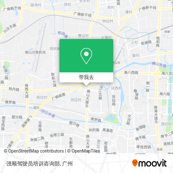 强顺驾驶员培训咨询部地图