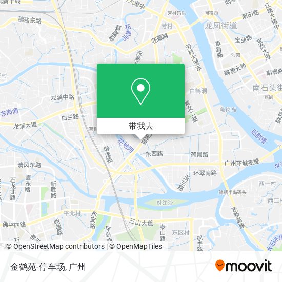 金鹤苑-停车场地图