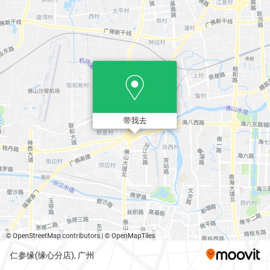 仁参缘(缘心分店)地图