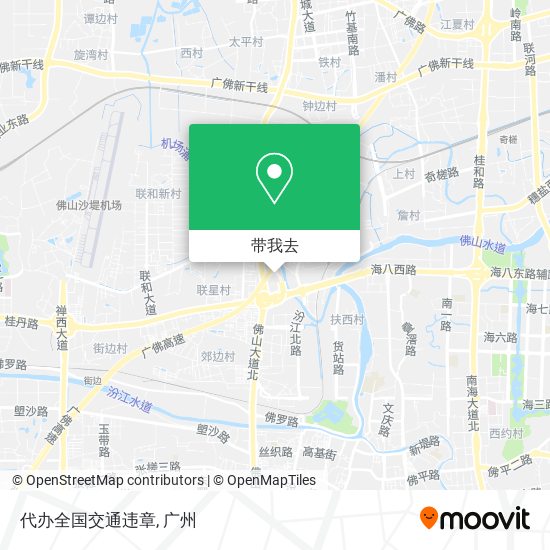 代办全国交通违章地图